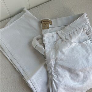Democracy White Denim Jeans